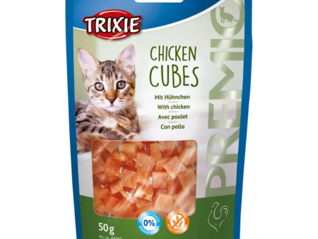 Trixie Premio Chicken Cubes Cat Treats Supply