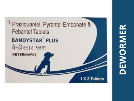 Mankind Bandystar Plus Deworming Tablets for Dogs (pack of 2 tablets) For Cheap