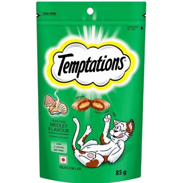 Temptations Seafood Medley Cat Treats Fashion