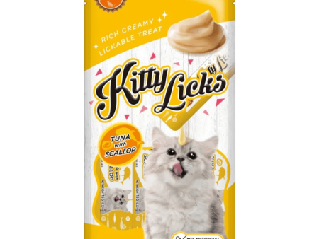 Kitty Licks Tuna Scallop Cat Treats For Discount