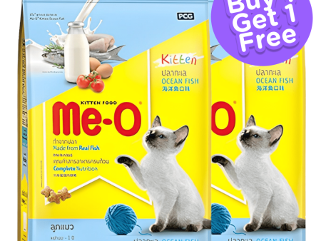 Me O Ocean Fish Kitten Cat Dry Food (Buy 1 Get 1) (Limited Shelf Life) Cheap