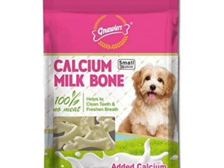 Gnawlers Calcium Milk Bone Dog Treats on Sale