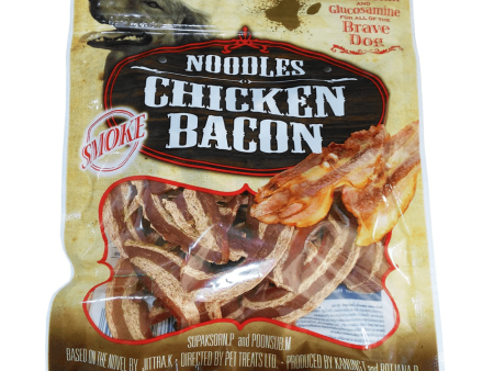 Dogaholic Noodles Smoked Chicken Bacon Strips Dog Treats Online