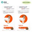 MSD Animal Health Bravecto (4.5-10kg) Tablet Combo (2 tablets) For Cheap