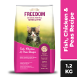 Signature Freedom Fish, Chicken and Peas Recipe Kitten Dry Cat Food Hot on Sale