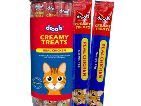 Drools Real Chicken Creamy Cat Treats Online Sale