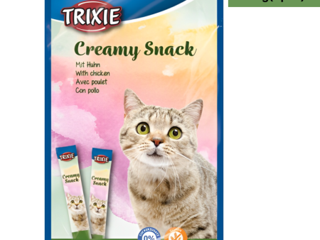 Trixie Snack with Chicken Creamy Cat Treat Online Sale