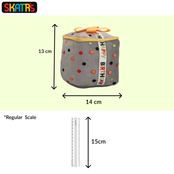 Skatrs Birthday Gift Plush Toy for Dogs For Sale