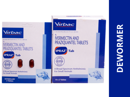 Virbac Ipraz Dewormer Tablets for Dogs Online Hot Sale