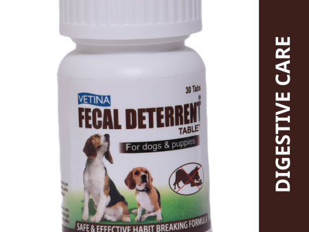 Vetina Fecal Deterrent Tablet for Dogs (30 tablets) Discount