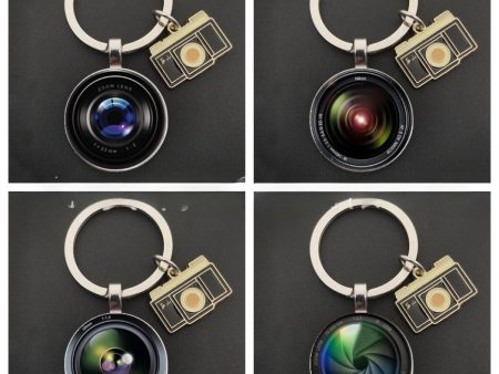 Wholesale Camera Lenses, Time Gemstone Metal Keychains Online Sale