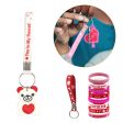 Wholesale 24pcs Valentine s Day Silicone Love Keychain Fashion