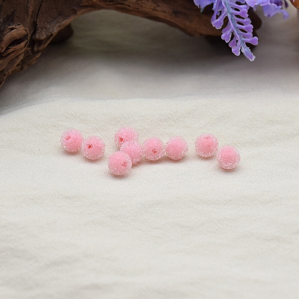 Wholesale DIY Resin 8mm Mini Colorful Candy Beads Online Hot Sale