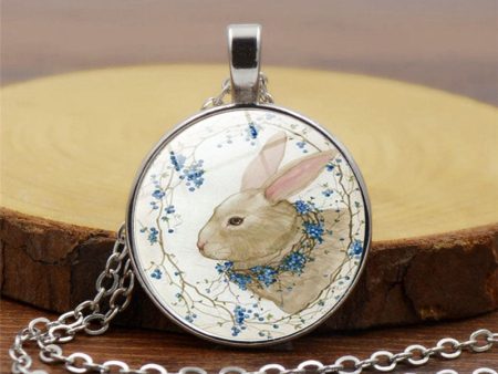 Wholesale Easter Rabbit Alloy Necklaces Hot on Sale