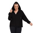 Wholesale Large Size Long Sleeve Quick Drying Loose Sun Protection Hooded Yoga Wear Online Hot Sale