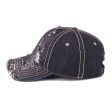 Wholesale Cotton Denim Ripped Baseball Cap Cheap