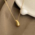 Wholesale 18K Gold Plated Water Drop Necklace Clavicle Chain Hot on Sale