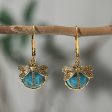 Wholesale Vintage Dragonfly Green Bohemian Earrings Hot on Sale