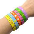 Wholesale 100pcs Easter Bunny Egg Basket Silicone Bracelet Online Hot Sale