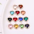 Wholesale Crystal Love Peach Heart Pendant For Sale