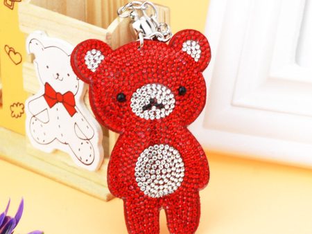 Wholesale Bear Cute Diamond Keychians Cheap