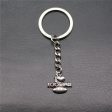 Wholesale 10PCS I Love Football Metal Keychain Supply