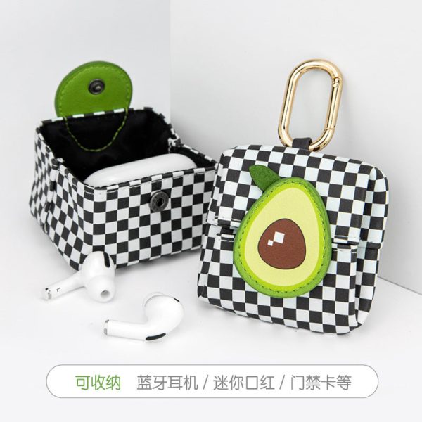 Wholesale Creative Fruit Pattern Small Wallet Keychain For Discount