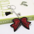 Wholesale Velvet Bow Hot Diamond Keychains Discount