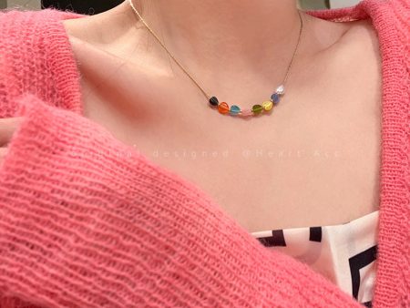 Wholesale Zircon Drop Necklace Clavicle Chain Online Sale