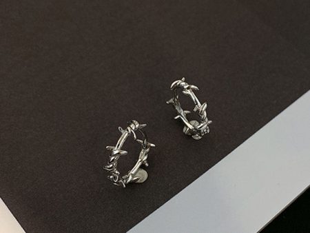 Wholesale 925 Silver Thorn Earrings Online