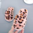 Wholesale Children s Leopard Print Fur Slippers Discount