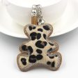 Wholesale Velvet Diamond Teddy Bear Keychains For Discount