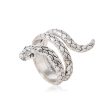 Wholesale Vintage Snake Bone Exaggerated Ring Discount