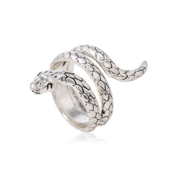 Wholesale Vintage Snake Bone Exaggerated Ring Discount