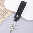 Wholesale Vintage Cowhead Leather Keychains For Sale