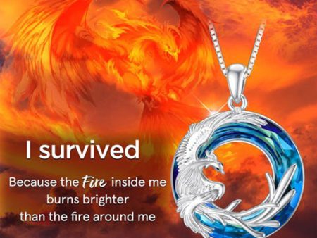 Wholesale Fire of Life Phoenix Necklace Reborn From The Fire Supply