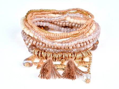 Wholesale Bohemian Star Tassel Bracelet For Sale