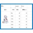 Wholesale Children s Abstract Printed Cotton Denim Flared Pants Cheap