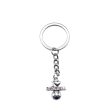 Wholesale 10PCS I Love Baseball Pendant Metal Keychain For Sale