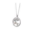 Wholesale 925 Silver Elephant Love Necklace Supply