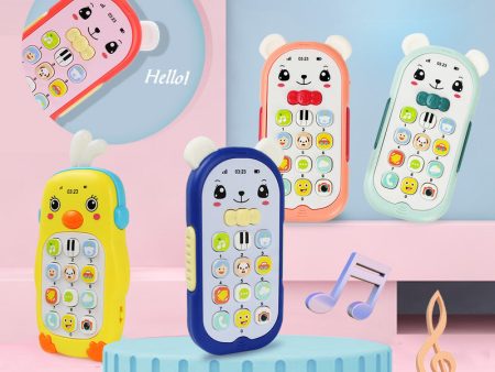 Wholesale Plastic Children s  Toys Simulated Lighting, Music, Baby Soothing Small Mobile Phones For Cheap