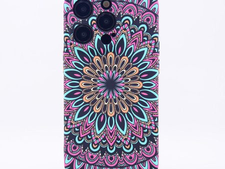 Wholesale Vintage Flower Night Glow Frosted TPU Phone Cases Hot on Sale