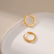 Wholesale 18K Real Gold Plated Wheat Earrings Online