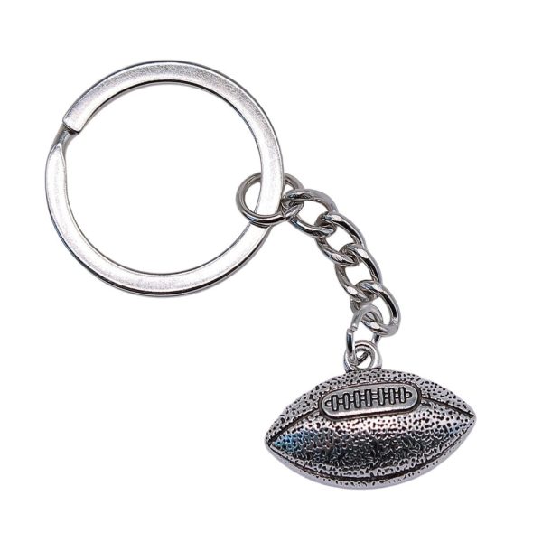 Wholesale 10PCS Rugby Pendant Metal Keychain For Discount