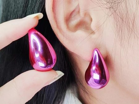 Wholesale Water Drop Acrylic Earrings on Sale