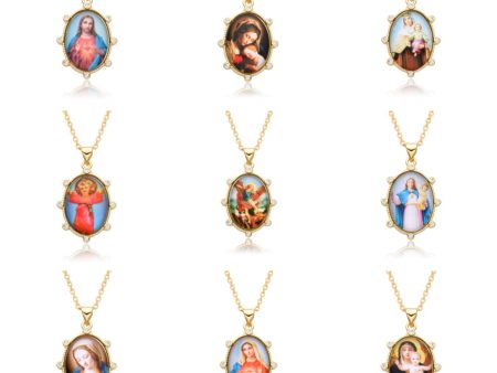 Wholesale Vintage Portrait Necklace Online