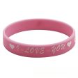 Wholesale 12pcs Valentine s Day Silicone Bracelet Sale