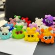 Wholesale Cute Cartoon Plush Ball Keychains Hot on Sale