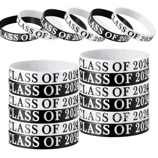 Wholesale 1000pcs Graduation Season Silicone Bracelet For Discount