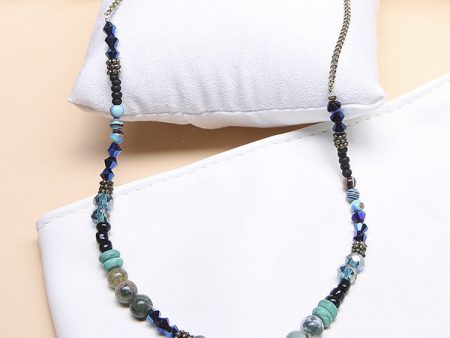 Wholesale Glass Beads Turquoise Beads Necklaces Sweater Chains Supply